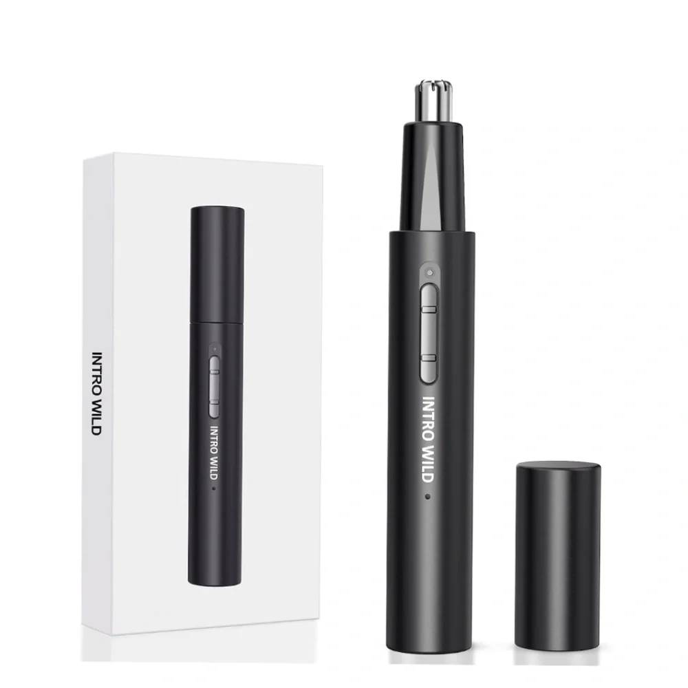 Nose Hair Trimmer for Men Black